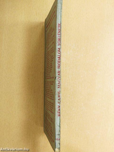 A magyar irodalom története