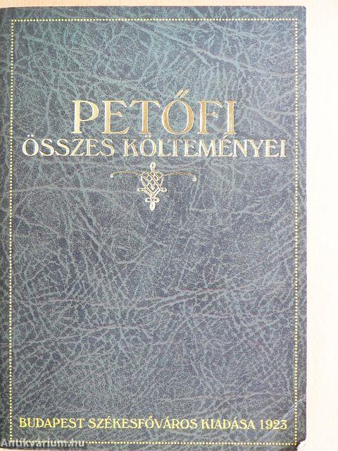 Petőfi összes költeményei