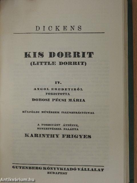 Kis Dorrit I-IV.