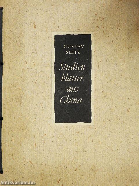 Studienblätter aus China