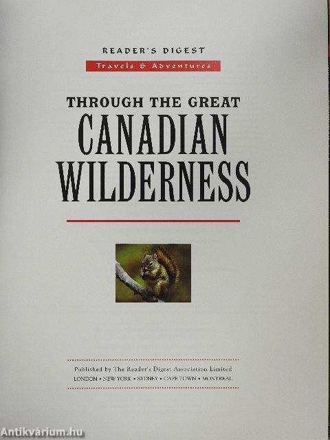 Through the great Canadian Wilderness