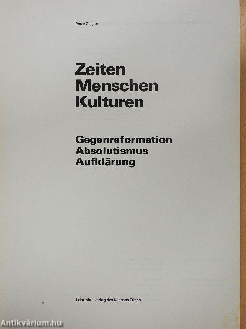 Gegenreformation/Absolutismus/Aufklärung