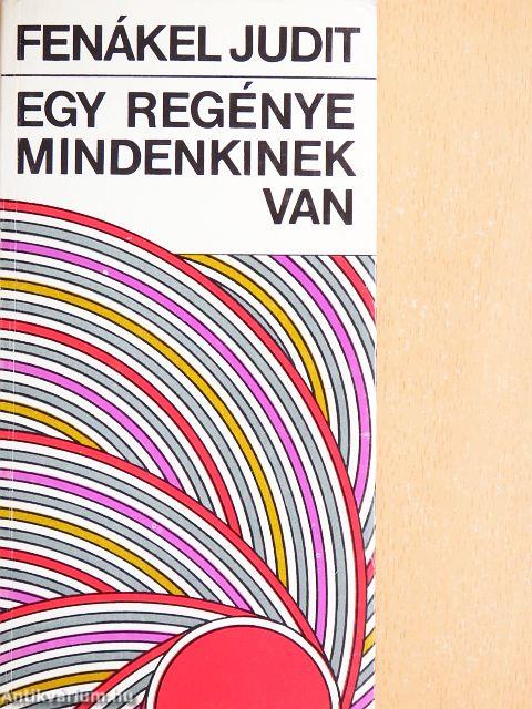 Egy regénye mindenkinek van