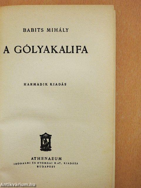 A gólyakalifa