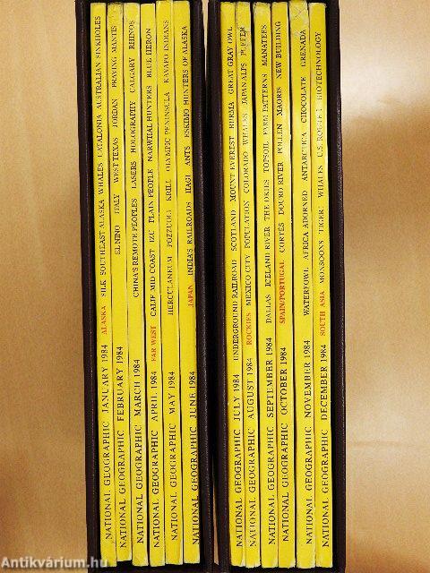 National Geographic January-December 1984. I-II.