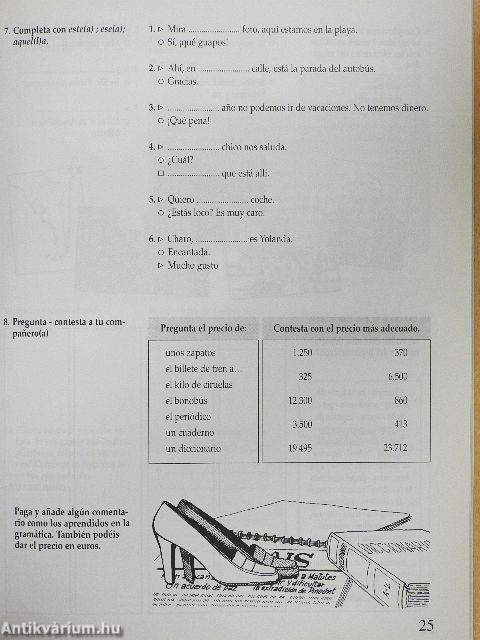 Espanol sin fronteras 1. - Nivel Elemental - Libro del Alumno/Cuaderno de ejercicios