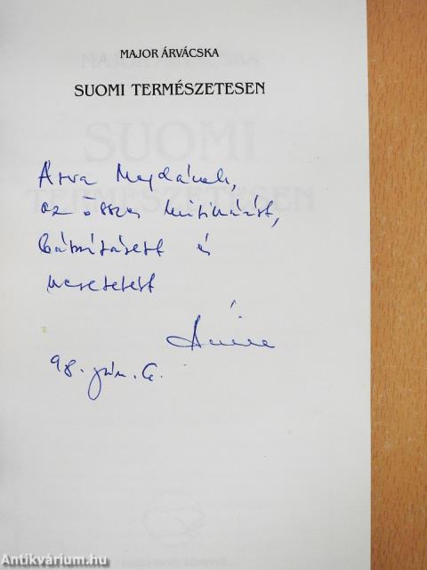 Suomi természetesen (dedikált példány)