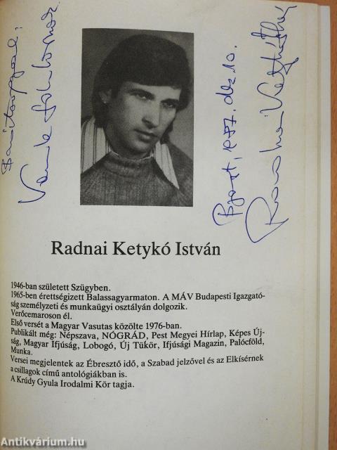 Bőrünkön a betűk (kétszeresen dedikált példány)