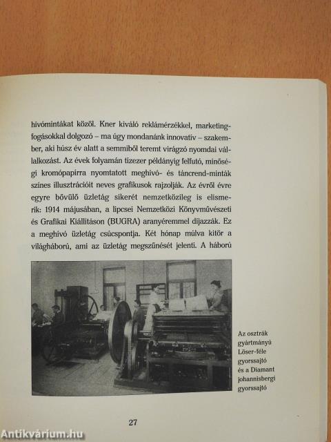 Kner-könyv (dedikált példány)