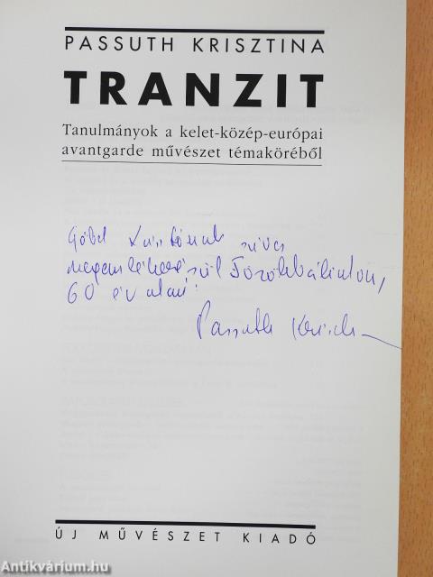 Tranzit (dedikált példány)