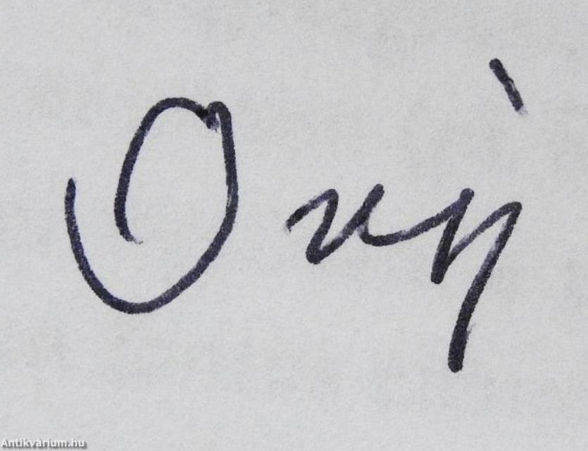 Szlovéniai változatok (dedikált példány)