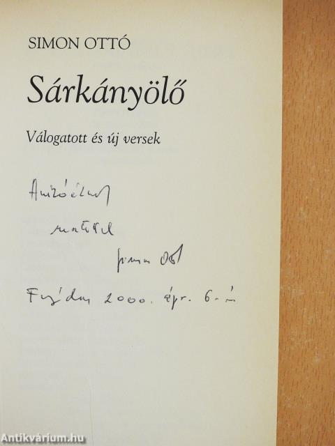 Sárkányölő (dedikált példány)