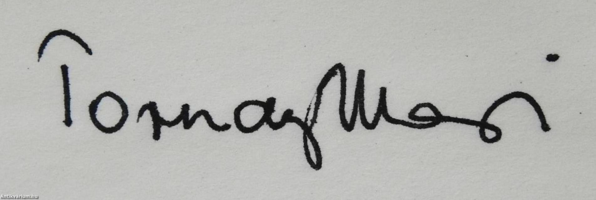 Töklámpa (dedikált példány)