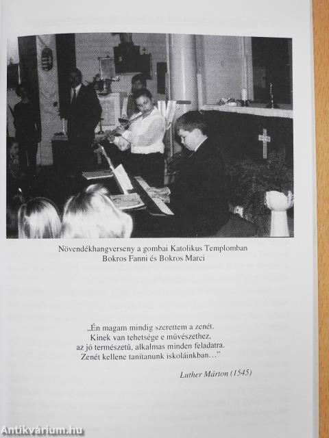 Harmónia Zeneiskola (dedikált példány)