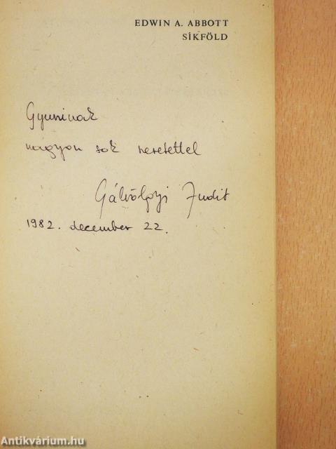 A nagy számítógép/Síkföld (dedikált példány)