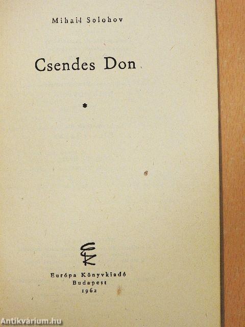 Csendes Don I-III.