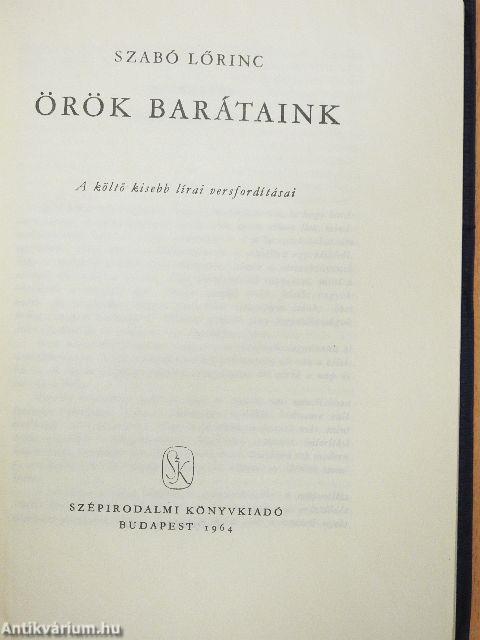 Örök barátaink I. (töredék)