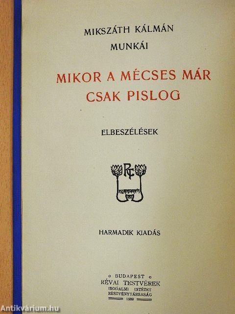 Mikor a mécses már csak pislog