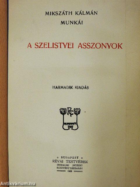 A szelistyei asszonyok