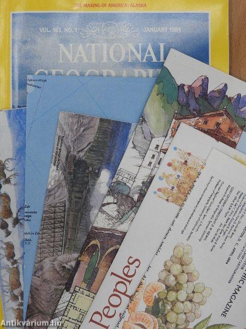 National Geographic January-December 1984. I-II.