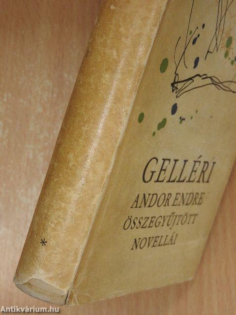 Gelléri Andor Endre összegyűjtött novellái I. (töredék) 
