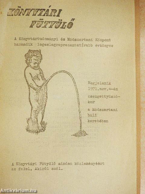 Könyvtári Fütyülő 3.