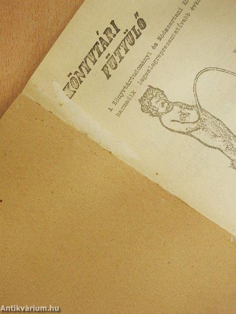 Könyvtári Fütyülő 3.