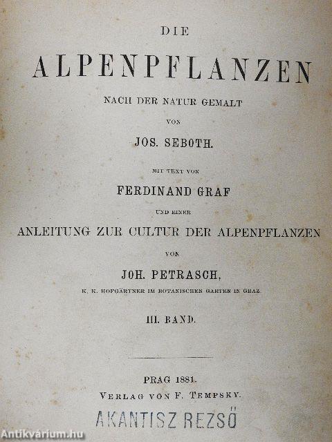 Die Alpenpflanzen III.
