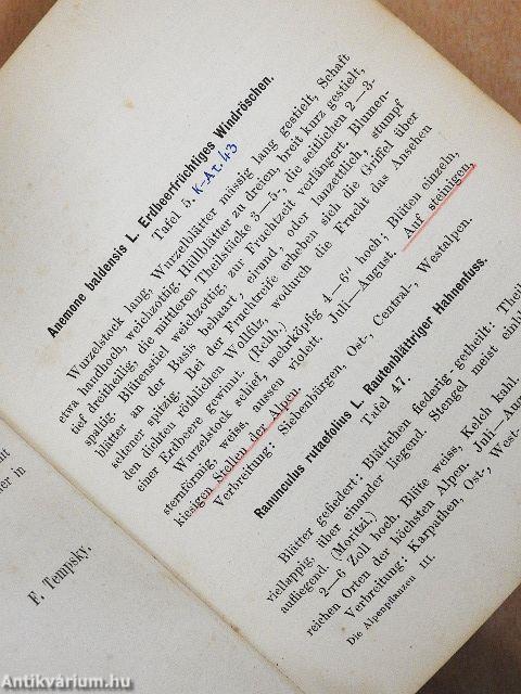 Die Alpenpflanzen III.