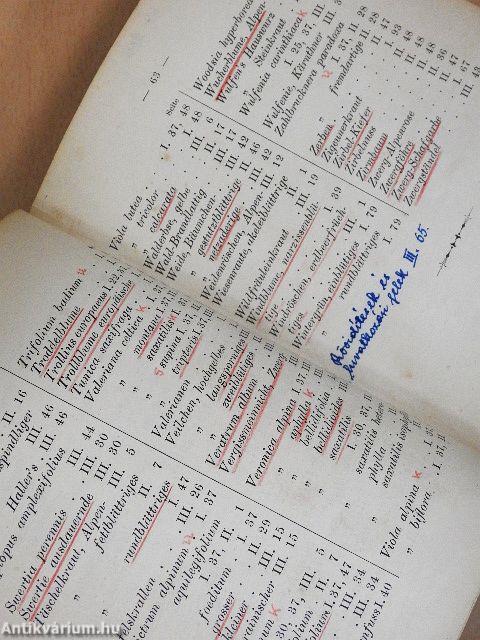 Die Alpenpflanzen III.