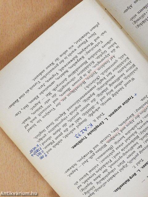 Die Alpenpflanzen III.