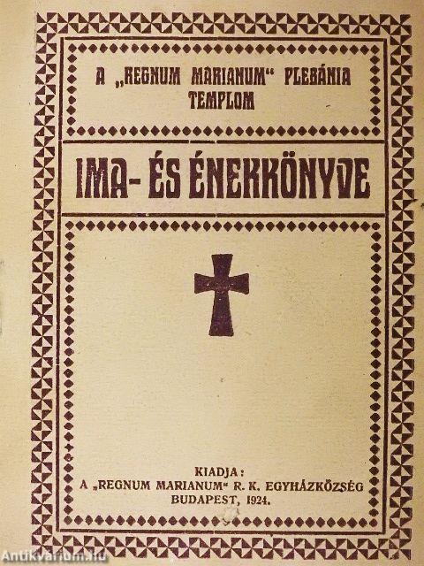 Ima és énekkönyv