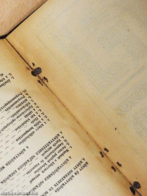 A könyvek és könyvtárak hajdan és most/A könyvkötés