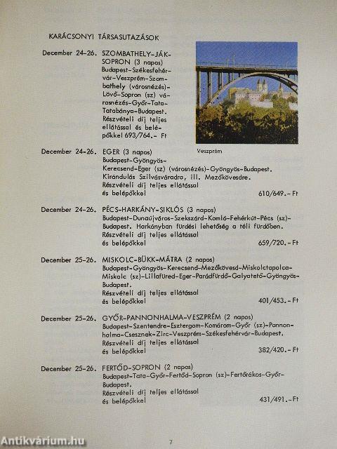 IBUSZ-TIT Országjárás 1973 január-december