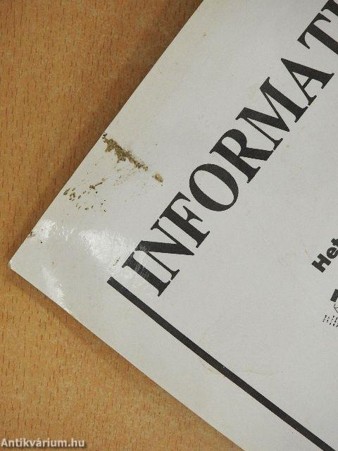 Az informatika gazdasági és humán aspektusai
