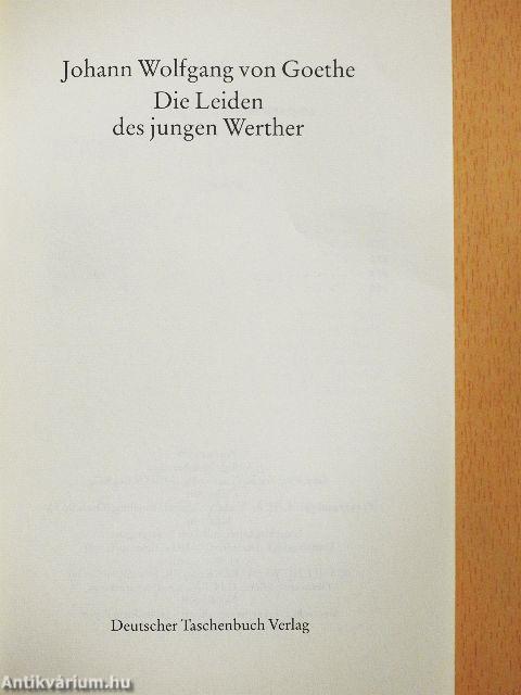 Die Leiden des jungen Werther