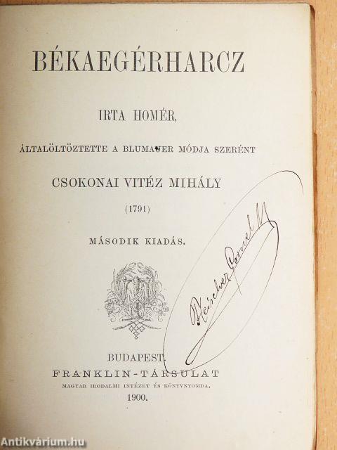 Békaegérharcz