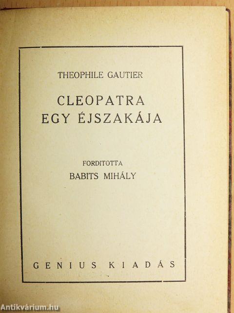 Cleopatra egy éjszakája