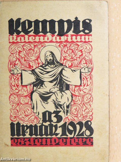 Kempis kalendárium 1928