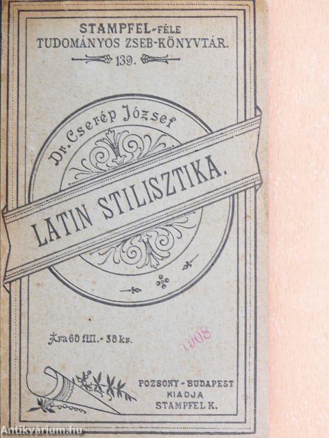 Latin stilisztika