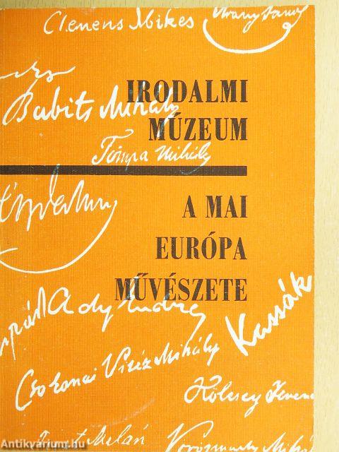 A mai Európa művészete