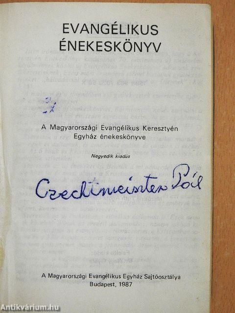 Evangélikus énekeskönyv