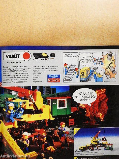 Lego játékok termékkatalógusa 1995