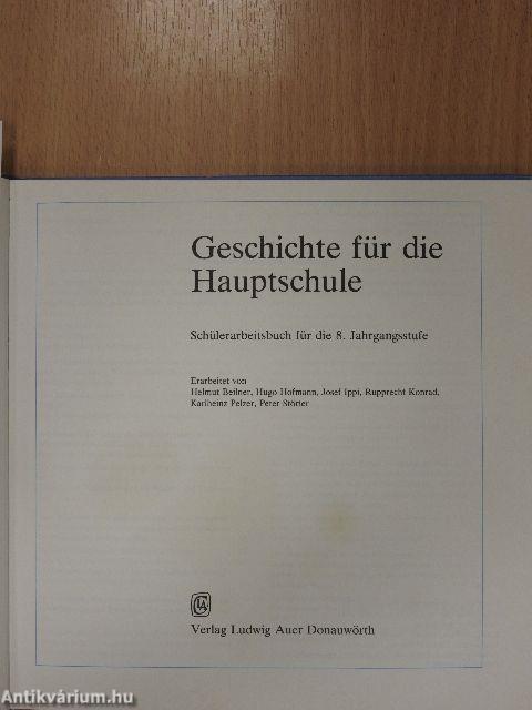 Geschichte für die Hauptschule