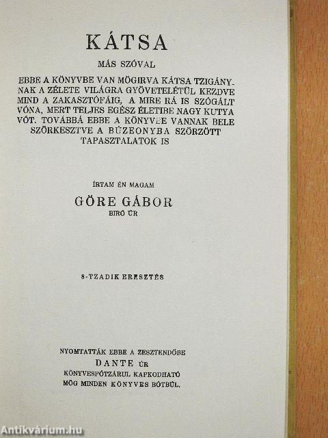 Kátsa/Göre Martsa lakodalma