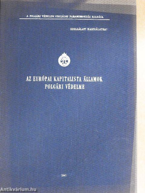 Az európai kapitalista államok polgári védelme