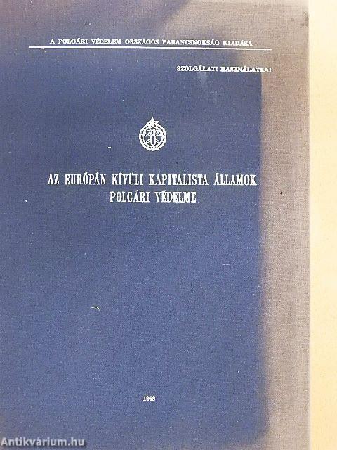 Az Európán kívüli kapitalista államok polgári védelme
