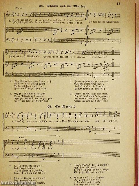 Musikalischer Hausschatz der Deutschen (gótbetűs)