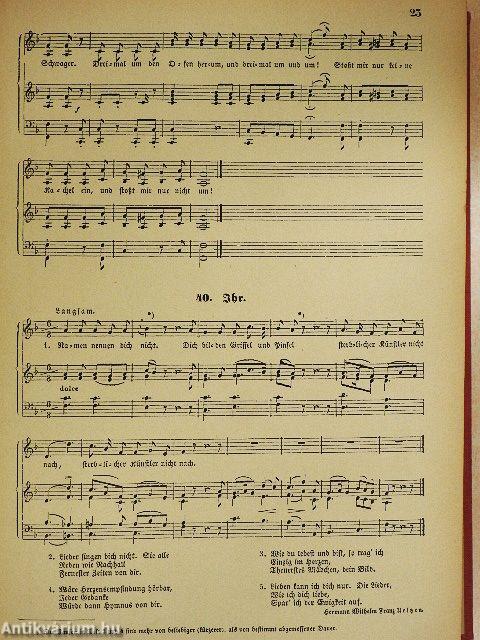 Musikalischer Hausschatz der Deutschen (gótbetűs)