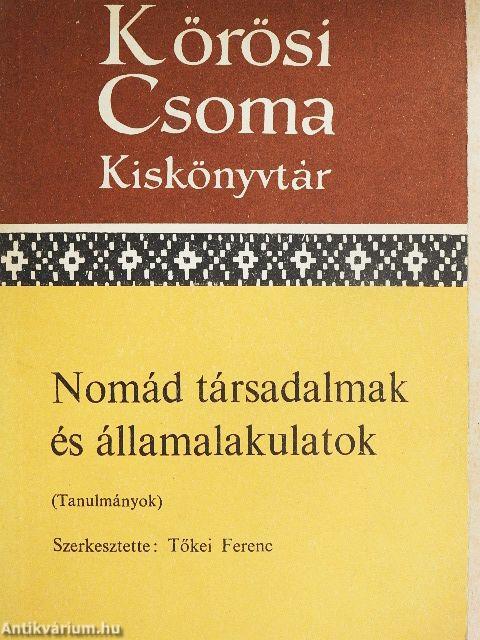 Nomád társadalmak és államalakulatok